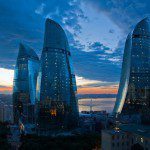 Flame Towers, Baku Azerbaijan