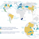 Countries using Carbon Pricing Mechanism