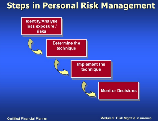 personal statement for risk management