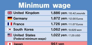 Japan Minimum Wage