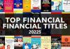 Collage of 2025 financial book covers.