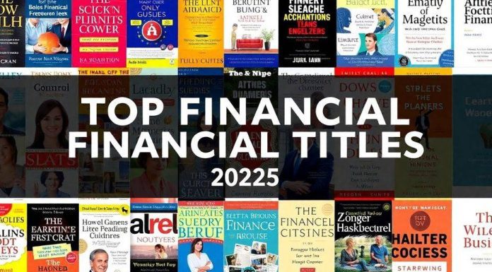 Collage of 2025 financial book covers.